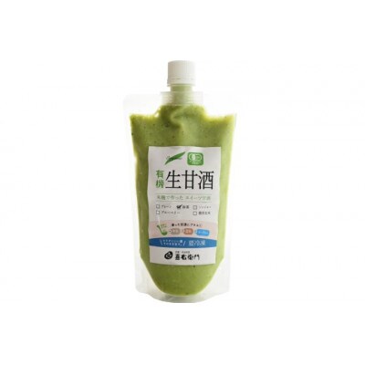 京都喜右衛門の有機生甘酒抹茶(フローズン)370g×5