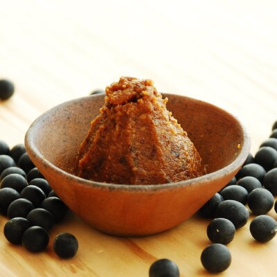 【2ヵ月毎定期便】京都・喜右衛門の有機黒大豆味噌　1kg×隔月　全3回