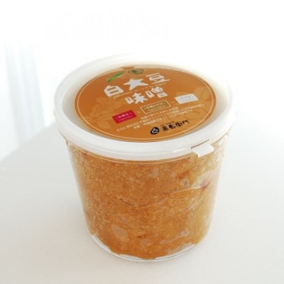 【2ヵ月毎定期便】京都・喜右衛門の有機「白大豆味噌」800g×全3回