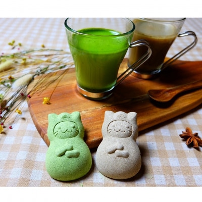 《京の老舗》ねこ忍茶かぷちーの 2箱セット