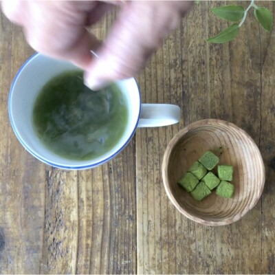 コロコロ抹茶キューブ　柚子風味(微糖)(30個入り×4箱)