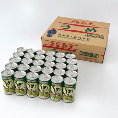 和歌山県産   紀州南高梅使用!   ナンカイ うめドリンク/195g×30缶入