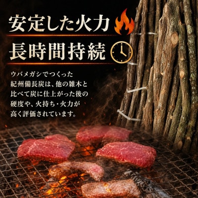 【ワケあり】紀州備長炭　12kg