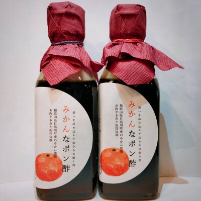 ~山からの贈り物～やまねいろのみかんなポン酢　200ml×2瓶