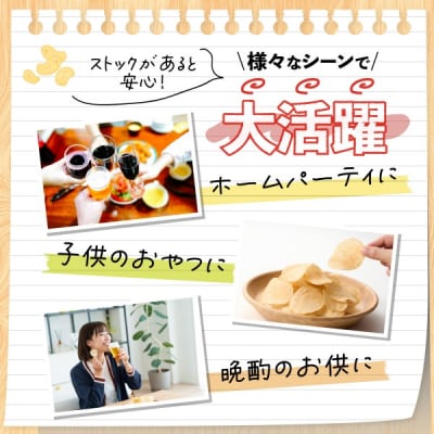 ポテトチップス 塩 のり塩 コンソメ 計36袋 北海道産じゃがいも 士幌町【N01】