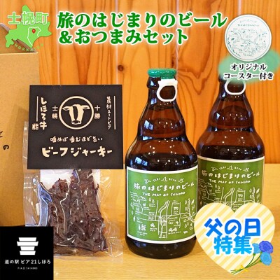 【父の日ギフト】旅のはじまりのビール・おつまみセット【L23】