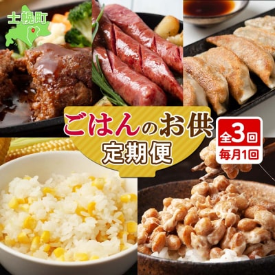 ご飯のお供定期便(全3回)【X34】