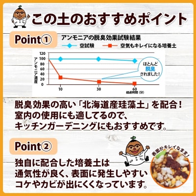 北海道 空気もキレイになる培養土 5L こだわり配合 北海道産珪藻土 十勝 士幌町【F22】