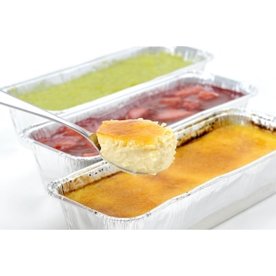 甘仙堂のカタラーナ3種(ずんだ、苺、プレーン)セット