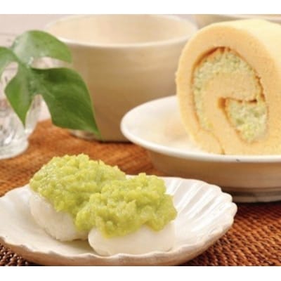 甘仙堂 ずんだ餅とずんだロールのセット