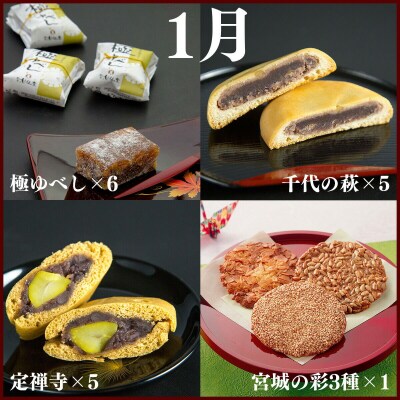 【頒布会6回】甘仙堂の味めぐり|21_ksd-080106