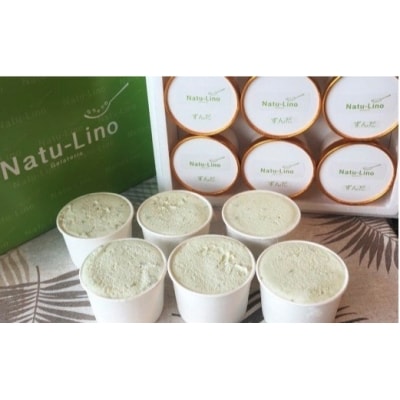 自然派手づくり ナチュリノの大人気ずんだジェラート6個パック