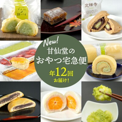 【頒布会12回】甘仙堂のおやつ宅急便|21_ksd-170112
