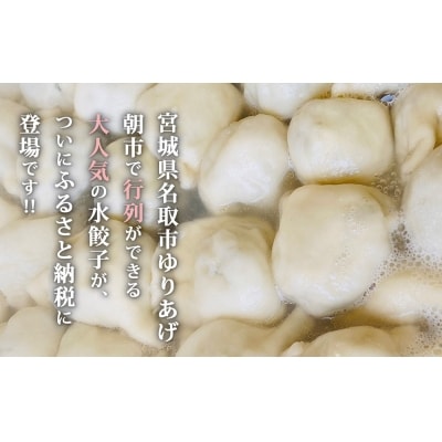 ゆりあげ港朝市 名物! 元祖 ゆりあげ水餃子 20個入り 2箱