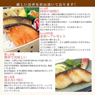 レンジで簡単!閖上 海鮮西京漬け & 焼きそぼろ 詰め合わせ 8種|21_mss-030101