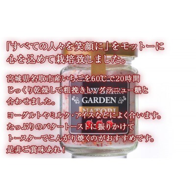 名取産 いちご で作った イチゴ糖 100g×2個入