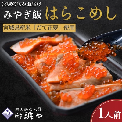 はらこ飯1人前 みやぎ飯【宮城県郷土料理】