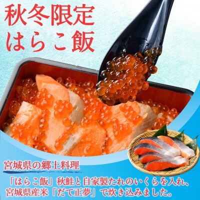 はらこ飯4人前　みやぎ飯【宮城県郷土料理】【配送期間限定9月～1月中旬】