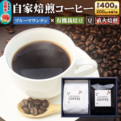 自家焙煎 コーヒー【豆】 ブルーマウンテン×有機栽培豆 2種|21_lek-100201a