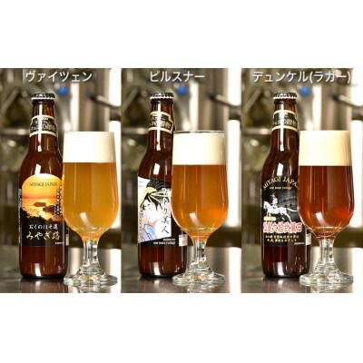 クラフトビール 3種計6本セット ヴァイツェン ピルスナー デュンケル|21_mmb-030101a