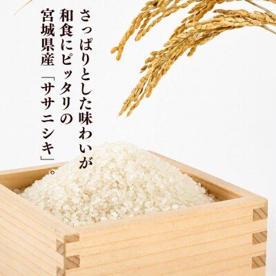 10月以降発送 定期5ヶ月 ササニシキ 5kg×1袋 令和8年産|21_lft-190505