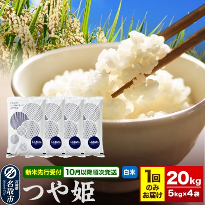 10月以降発送 つや姫 20kg(5kg×4) 令和8年産|21_lft-392001