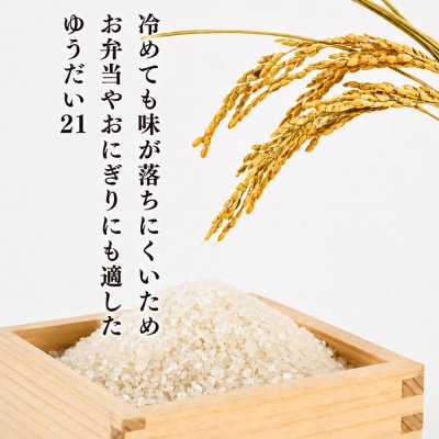 10月以降発送  定期6ヶ月 ゆうだい21 2kg×1袋 令和8年産|21_lft-410206