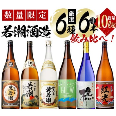 【数量限定】まるごと若潮酒造(1800ml×6本)セット e2-002