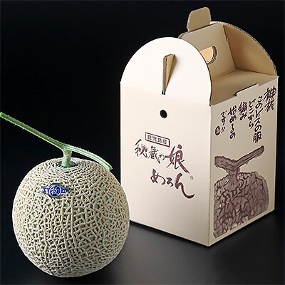 【わずか5%】鹿児島県志布志産の高級メロン『秘蔵っ娘』(白玉×1個・1.4kg以上)