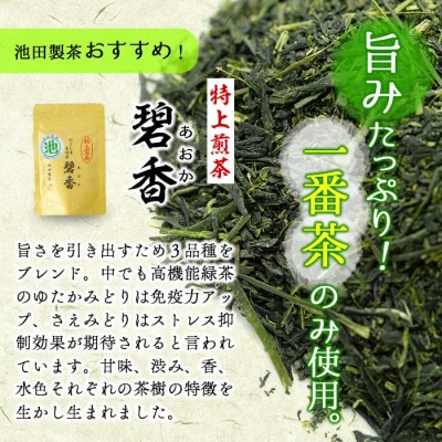【一番茶のみ使用】緑茶のうまみを感じるボトルセット(100g×3袋・ハリオフィルターインボトル)