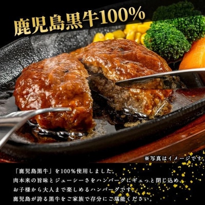 A4・A5等級　鹿児島県産 黒毛和牛100%　極上手ごねハンバーグ(計1.5kg/150g×10)