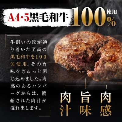 極上手ごねハンバーグ【A4・A5等級 鹿児島県産黒毛和牛100%使用】計3kg b8-037