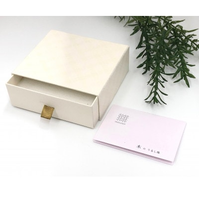 輪島うるし塗　HAKU　イヤリング　(白金箔)