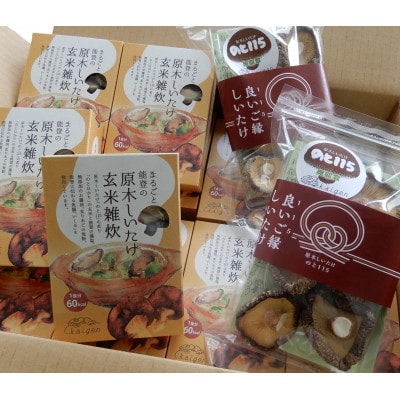 輪島「原木椎茸のと115」味わいセットB