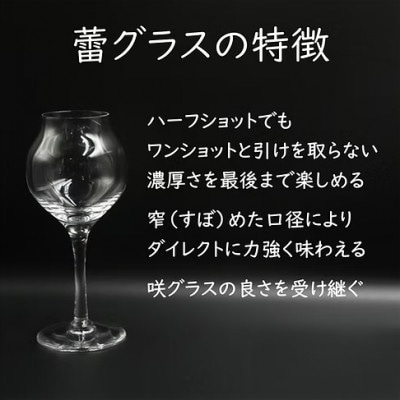 【復興支援】蕾グラス 輪島 漆加飾 エディション 《ロイヤルブルー》