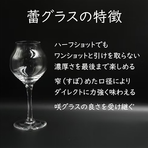 【復興支援】輪島 蒔絵(夜空)を加飾した蕾グラス