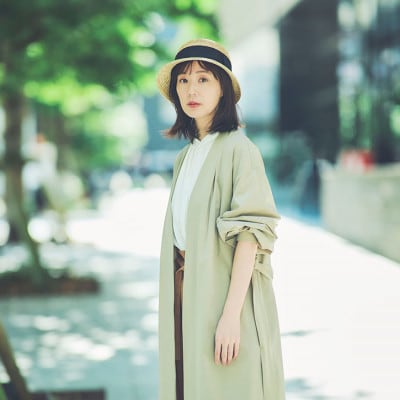 春日部市伝統工芸品　田中帽子店　麦わら帽子　シエル(BK)　頭囲56cm　UK-H136-BK-S