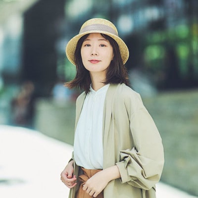 春日部市伝統工芸品　田中帽子店　麦わら帽子　シエル(GG)　頭囲58cm　UK-H136-GG-M