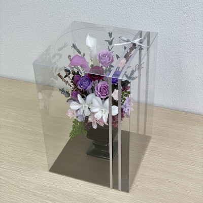 プリザーブドフラワーアレンジ【月華(げっか)】 春日部市 シュガーパイン