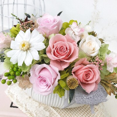 プリザーブドフラワーアレンジ プリモ 春日部市 シュガーパイン お礼品詳細 ふるさと納税なら さとふる