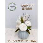 プリザーブドフラワーアレンジ 【グレイス/ホワイト】 春日部市 シュガーパイン