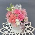 プリザーブドフラワーアレンジ【リル/エンジェルピンク】春日部市 シュガーパイン