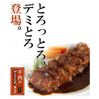 牛肉のデミとろ煮込み400g