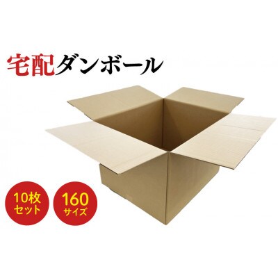 ダンボール 宅配 160サイズ 10枚セット