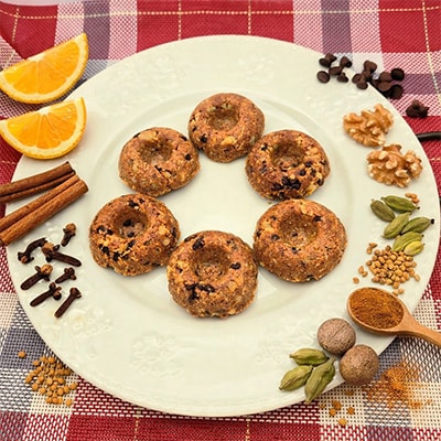 【オレンジ&チョコスパイス】ライ麦ココナッツクッキー　20g×6個(計120g)