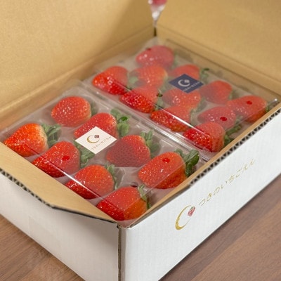 朝採れのいちご とちあいか 250g×4パック 計1000g