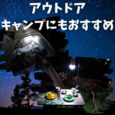 3WAY懐中電灯「LOCOMY」 非常用照明器・停電時の主照明【防災グッズ】防滴仕様