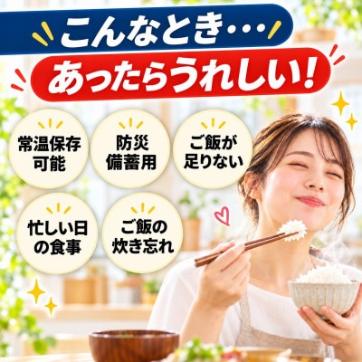 【ふっくら定番】栃木県産こしひかり 炊きたてパックご飯　便利でおいしい12個セット