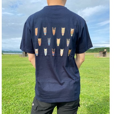 おひぼくTシャツネイビー　Sサイズ