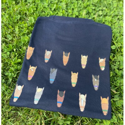おひぼくTシャツネイビー　Mサイズ